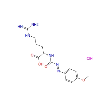 N-(4-Methoxyphenylazoformyl)-Arg-OH,N-(4-Methoxyphenylazoformyl)-Arg-OH