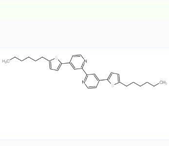 4,4'-双(5-己基-2-噻吩基)-2,2'-联吡啶,2,2'-Bipyridine,4,4'-bis(5-hexyl-2-thienyl)-