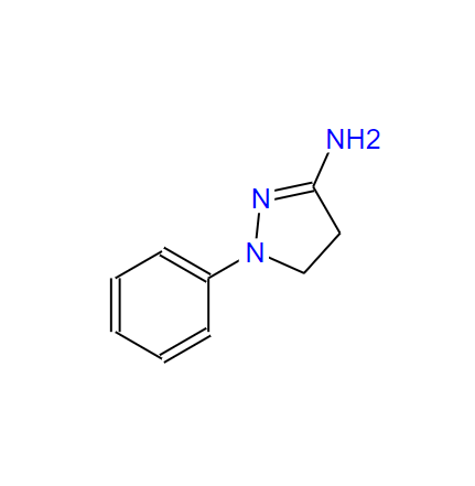 3-氨基-4,5-二氢-1-苯基吡唑,3-Amino-4,5-dihydro-1H-1-phenylpyrazole