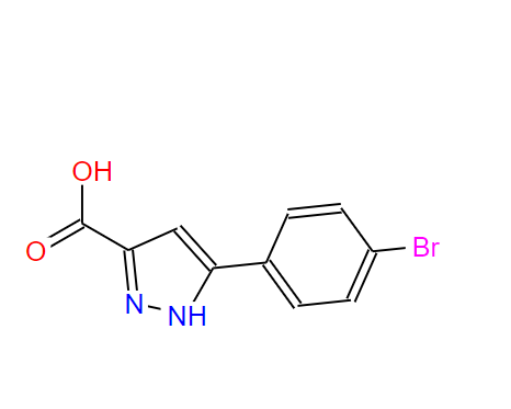 3-(4-溴苯基)-1H-吡唑-5-羧酸,3-(4-Bromophenyl)-1H-pyrazole-5-carboxylic acid