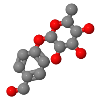 4-Hydroxymethylphenol 1-O-rhamnoside,4-Hydroxymethylphenol 1-O-rhamnoside