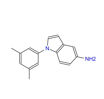 5-amino-1-(3,5-dimethylphenyl)-1H-indole,5-amino-1-(3,5-dimethylphenyl)-1H-indole
