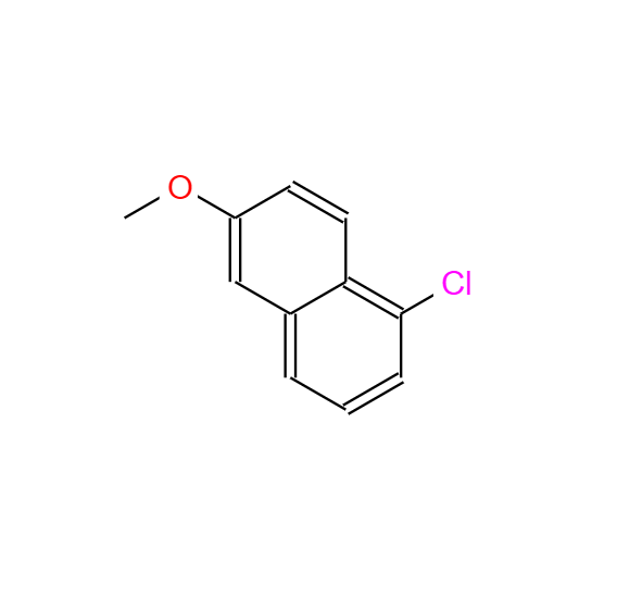 1-氯-6-甲氧基萘,Naphthalene, 1-chloro-6-methoxy- (9CI)