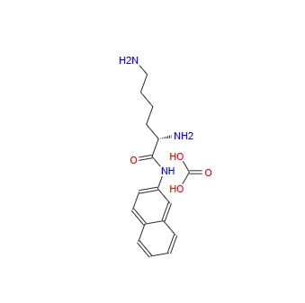 碳酸與(S)-2,6-二氨基-N-2-萘基己酰胺化合物(1:1),carbonic acid,(2S)-2,6-diamino-N-naphthalen-2-ylhexanamide