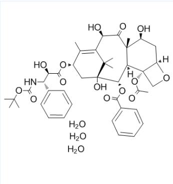 三水多烯紫杉醇,docetaxel trihydrate