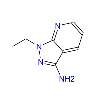 1-ethyl-1H-pyrazolo[3,4-b]pyridin-3-ylamine,1-ethyl-1H-pyrazolo[3,4-b]pyridin-3-ylamine