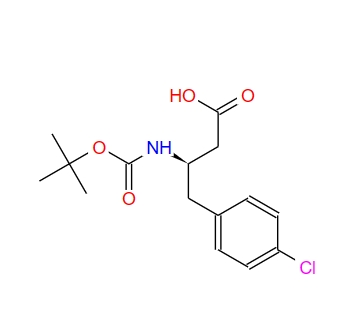 Boc-(R)-3-氨基-4-(4-氯苯基)丁酸,(R)-3-((tert-Butoxycarbonyl)amino)-4-(4-chlorophenyl)butanoic acid