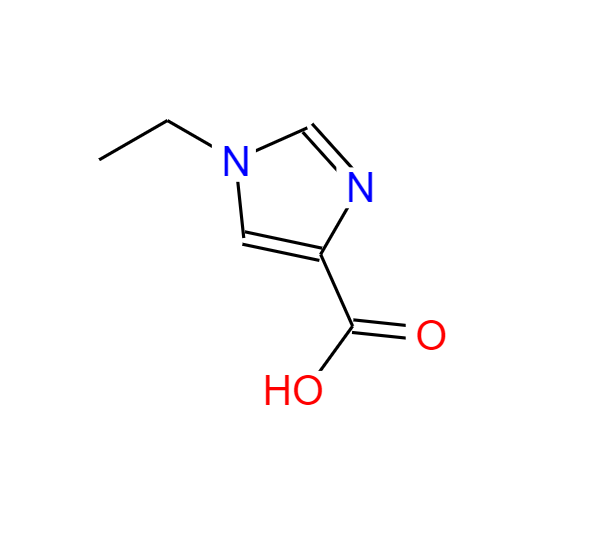 1-乙基-1H-咪唑-4-羧酸,1-ethyl-1H-imidazole-4-carboxylic acid