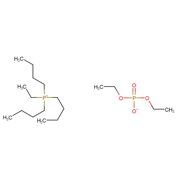 乙基三丁基鏻二乙基磷酸盐,tributylethylphosphonium diethylesterphosphate