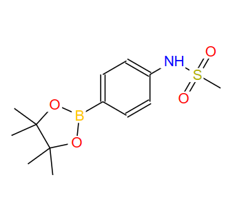 4-甲磺酰氨苯基硼酸频那醇酯,N-(4-(4,4,5,5-Tetramethyl-1,3,2-dioxaborolan-2-yl)phenyl)methanesulfonamide