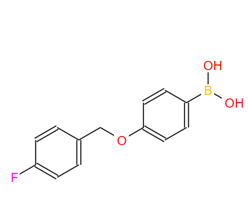 4-(4'-氟苄氧基)苯基硼酸,(4-((4-fluorobenzyl)oxy)phenyl)boronic acid