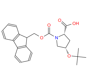 N-芴甲氧羰基-反式-4-羥基-D-脯氨酸叔丁酯,Fmoc-Cis-Hyp(tBu)-OH