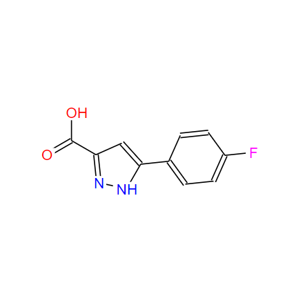 5 - (4 - 氟苯基)-1H -吡唑-3 - 羧酸,3-(4-Fluorophenyl)-1H-pyrazole-5-carboxylic acid