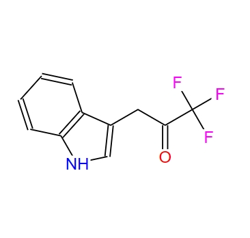 1,1,1-trifluoro-3-(1H-indol-3-yl)propan-2-one,1,1,1-trifluoro-3-(1H-indol-3-yl)propan-2-one