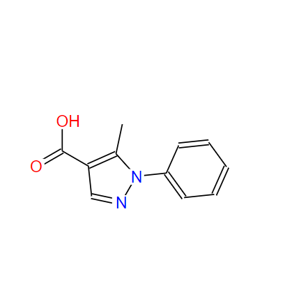 5-甲基-1-苯基-1H-吡唑-4-羧酸,3-Methyl-2-phenyl-4-pyrazolecarboxylic acid
