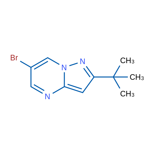 6-Bromo-2-(tert-butyl)pyrazolo[1,5-a]pyrimidine,6-Bromo-2-(tert-butyl)pyrazolo[1,5-a]pyrimidine