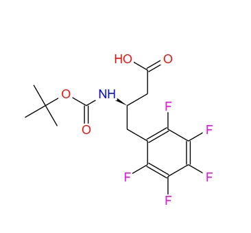 Boc-R-3-氨基-4-(2,3,4,5,6-五氟苯基)-丁酸,Boc-(R)-3-Amino-4-(2,3,4,5,6-Pentafluorophenyl)-butyric acid