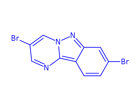 3,8-dibromopyrimido[1,2-b]indazole,3,8-dibromopyrimido[1,2-b]indazole