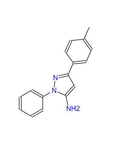 5-氨基-3-(4-甲基苯基)-1-苯基吡唑,5-Amino-3-(4-methylphenyl)-1-phenylpyrazole