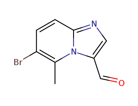 6-bromo-5-methylimidazo[1,2-a]pyridine-3-carbaldehyde,6-bromo-5-methylimidazo[1,2-a]pyridine-3-carbaldehyde