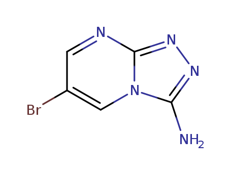 3-amino-6-bromo-[1,2,4]triazolo[4,3-a]pyrimidine,3-amino-6-bromo-[1,2,4]triazolo[4,3-a]pyrimidine