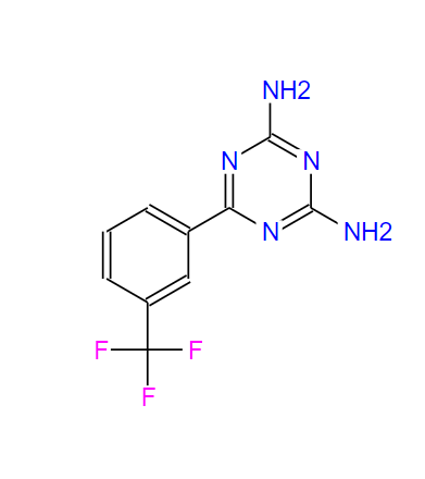 2,4-二氨基-6-[3-(三氟甲基)苯基]-1,3,5-三嗪,2,4-DIAMINO-6-[3-(TRIFLUOROMETHYL)PHENYL]-1,3,5-TRIAZINE