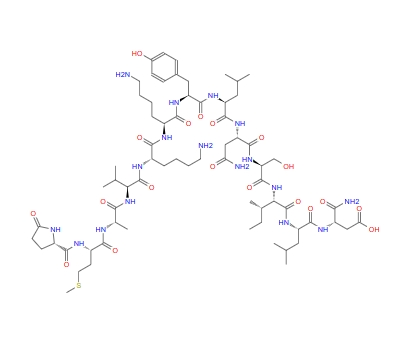 [pGlu16]-VIP (16-28), porcine;Pyr-MAVKKYLNSILN-NH2,[pGlu16]-VIP (16-28), porcine;Pyr-MAVKKYLNSILN-NH2