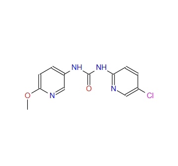 N-(5-chloro-2-pyridyl)-N'-(6-methoxy-3-pyridyl)urea,N-(5-chloro-2-pyridyl)-N'-(6-methoxy-3-pyridyl)urea