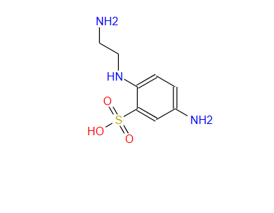 5-氨基-2-(2-氨基乙基)氨基]-苯磺酸,Benzenesulfonic acid, 5-amino-2-[(2-aminoethyl)amino]-