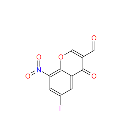 6-氟-8-硝基色酮-3-甲醛,6-Fluoro-8-nitrochromone-3-carboxaldehyde