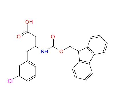 Fmoc-R-3-氨基-4-(3-氯苯基)-丁酸,Fmoc-(R)-3-Amino-4-(3-chlorophenyl)-butyric acid