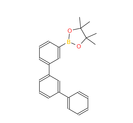 3-硼酸频哪醇酯-3′-苯基-联苯,4,4,5,5-tetraMethyl-2-[1,1':3',1''-terphenyl]-3-yl-1,3,2-dioxaborolane