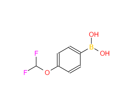 对二氟甲氧基苯硼酸,Boronic acid, [4-(difluoromethoxy)phenyl]- (9CI)