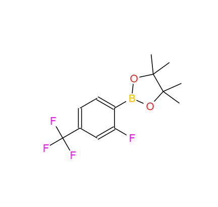 2-氟-4-三氟甲基苯硼酸频哪醇酯,2-FLUORO-4-TRIFLUOROMETHYLPHENYLBORONIC ACID, PINACOL ESTER