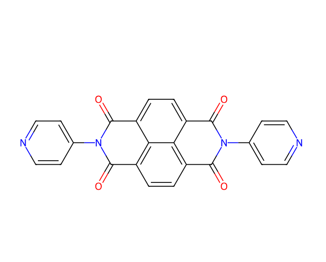 N,N'-双(4-吡啶基)-1,4,5,8-萘四甲酰基二酰亚胺,2,7-di(pyridin-4-yl)benzo[lMn][3,8]phenanthroline-1,3,6,8(2H,7H)-tetraone