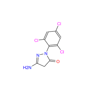 5-氨基-2,4-二氢-2-(2,4,6-三氯苯基)-3H-吡唑-3-酮,3-Amino-1-(2,4,6-trichlorophenyl)-2-pyrazolin-5-one