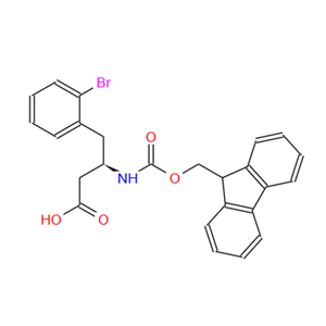 788149-96-2；FMOC-(R)-3-氨基-4-(2-溴苯基)-丁酸FMoc-(R)-3-AMino-4-(2-broMo-phenyl)-butyric acid