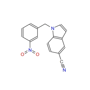 5-cyano-1-(3-nitrobenzyl)indole 83783-29-3