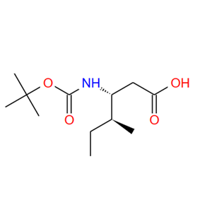 218608-82-3；Boc-L-beta-高异亮氨酸；Boc-β-HoIle-OH