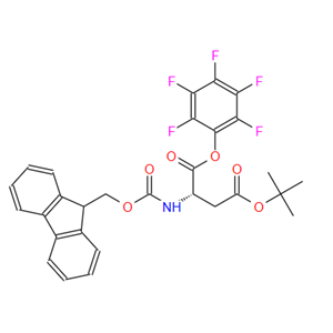 86061-01-0；N-芴甲氧羰基-BETA-叔丁基-L-天冬氨酸五氟苯酯；Fmoc-Asp(OtBu)-Opfp