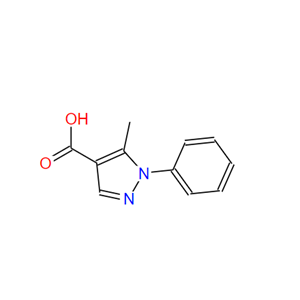 5-甲基-1-苯基-1H-吡唑-4-羧酸,3-Methyl-2-phenyl-4-pyrazolecarboxylic acid