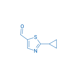 2-环丙基噻唑-5-甲醛,2-Cyclopropylthiazole-5-carbaldehyde