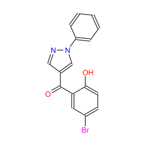 68287-72-9 (5-溴-2-羟基苯)-(1-苯基-1H-吡唑-4-基)甲酮