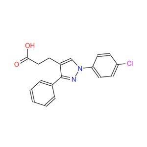 870704-02-2 1-(4-氯苯基)-3-苯基吡唑-4-丙酸