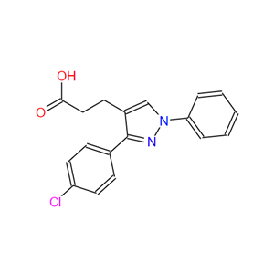 108446-79-3 3-(4-氯苯基)-1-苯基吡唑-4-丙酸