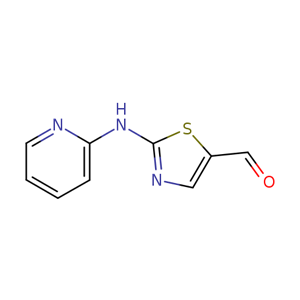 2-(pyridin-2-ylamino)thiazole-5-carbaldehyde