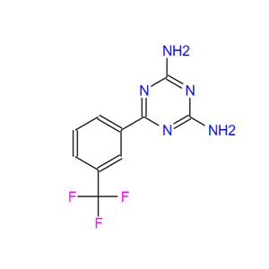 2,4-二氨基-6-[3-(三氟甲基)苯基]-1,3,5-三嗪,2,4-DIAMINO-6-[3-(TRIFLUOROMETHYL)PHENYL]-1,3,5-TRIAZINE