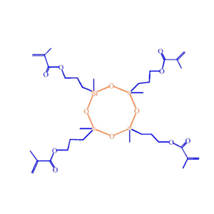 甲基丙烯酰氧丙基环四硅氧烷  CTS102