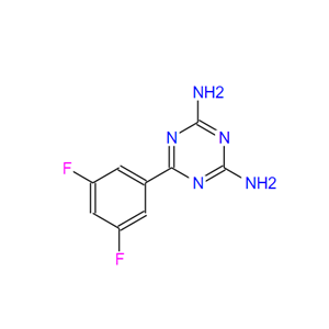 2,4-二氨基-6-(3,5-二氟苯基)-1,3,5-三嗪,2,4-DIAMINO-6-(3,5-DIFLUOROPHENYL)-1,3,5-TRIAZINE