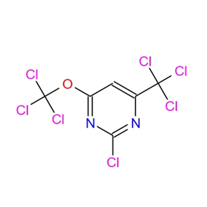 2-chloro-4-trichloromethyl-6-trichloromethoxypyrimidine,2-chloro-4-trichloromethyl-6-trichloromethoxypyrimidine
